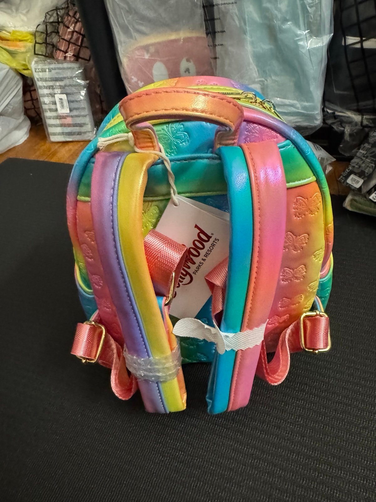 Loungefly Dolly Butterfly Embossed Pastel Mini Backpack