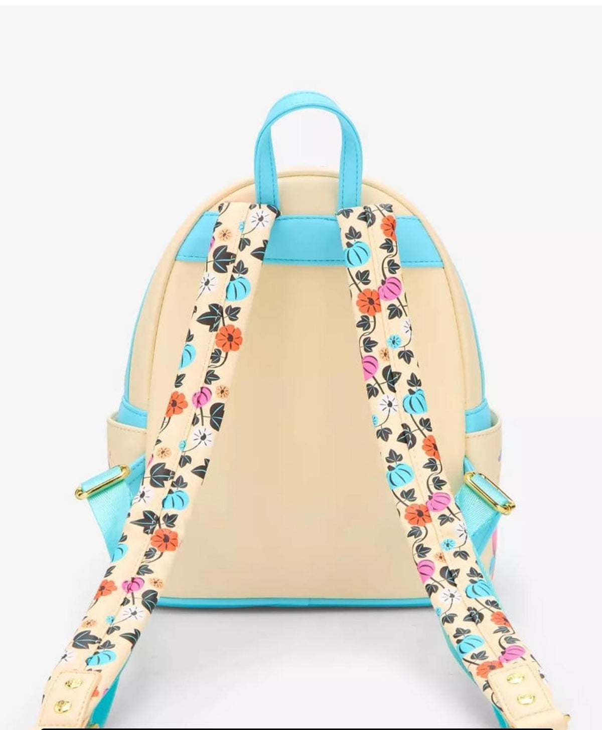 Loungefly Disney Mickey Mouse And Friends Halloween Floral Mini Backpack