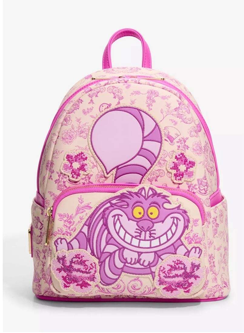 Loungefly Disney Alice in Wonderland Cheshire Cat Mini Backpack