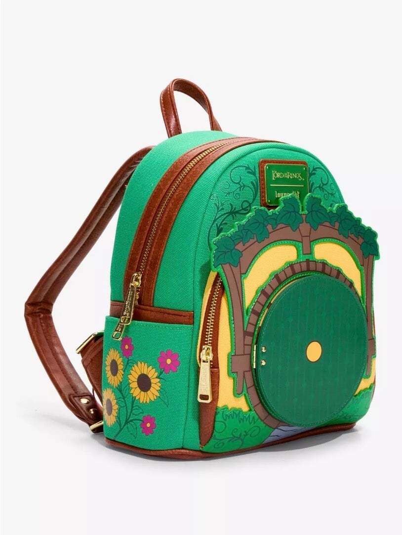Loungefly The Lord of the Rings Hobbit Door Mini Backpack