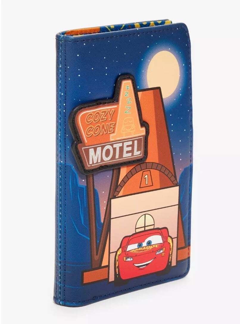 Loungefly Disney Pixar Cars Cozy Cone Motel Glow-in-the-Dark Wallet