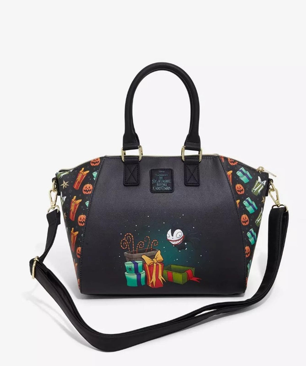 Loungefly The Nightmare Before Christmas Sandy Claws Zero Satchel Bag