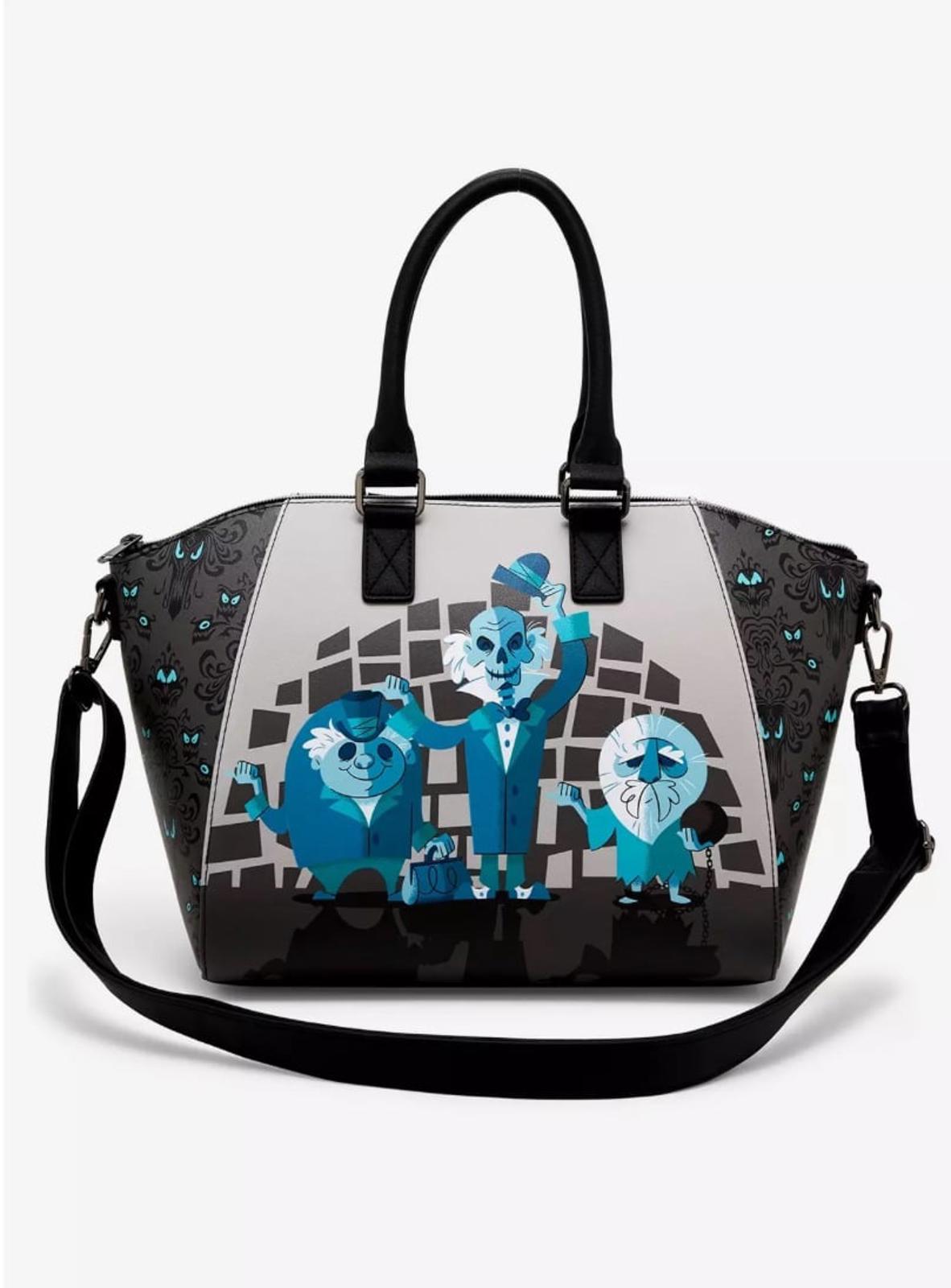 Loungefly Disney The Haunted Mansion Hitchhiking Ghosts Satchel Bag