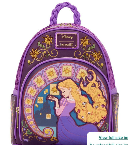 Tangled Rapunzel Exclusive Lanterns Quilted Mini Backpack