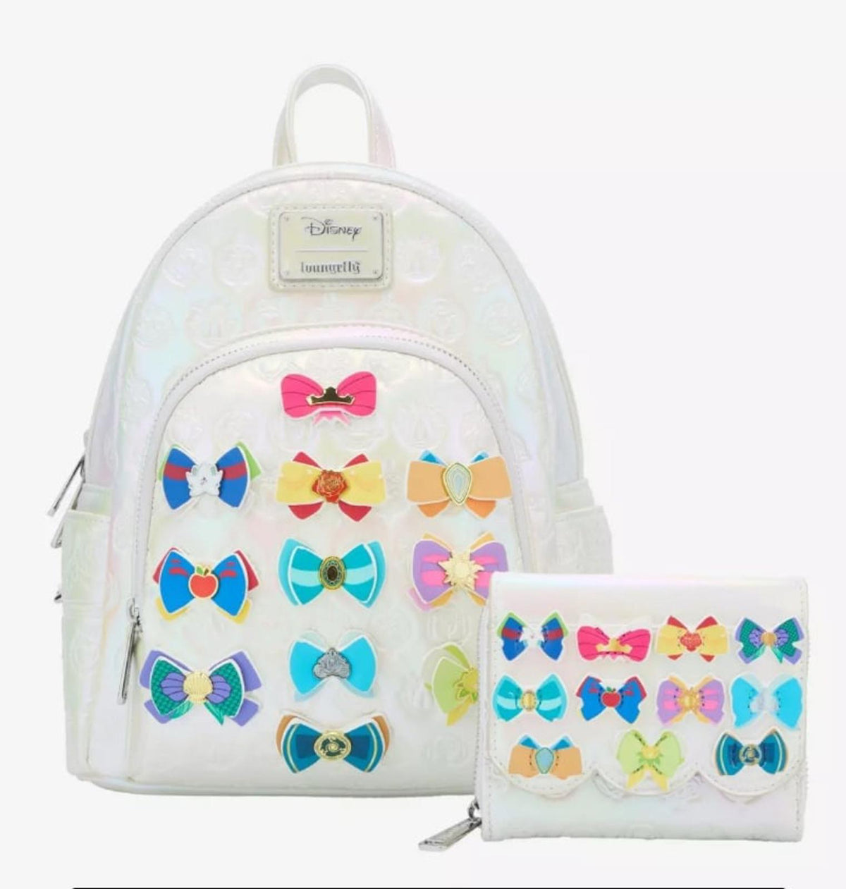 Loungefly Disney Princess Bows Iridescent Wallet