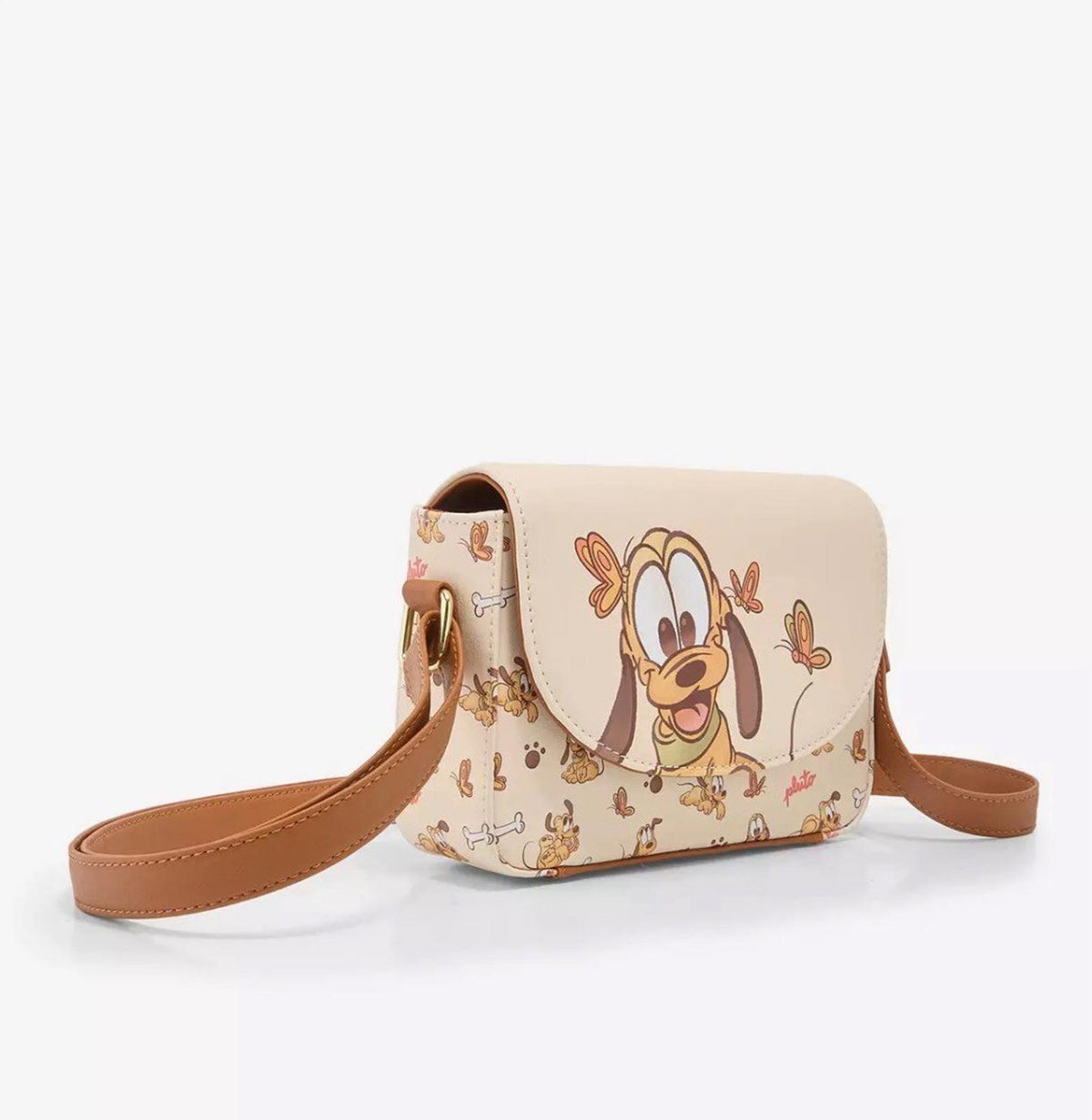 Loungefly Disney Pluto Baby Butterfly Mini Crossbody Bag