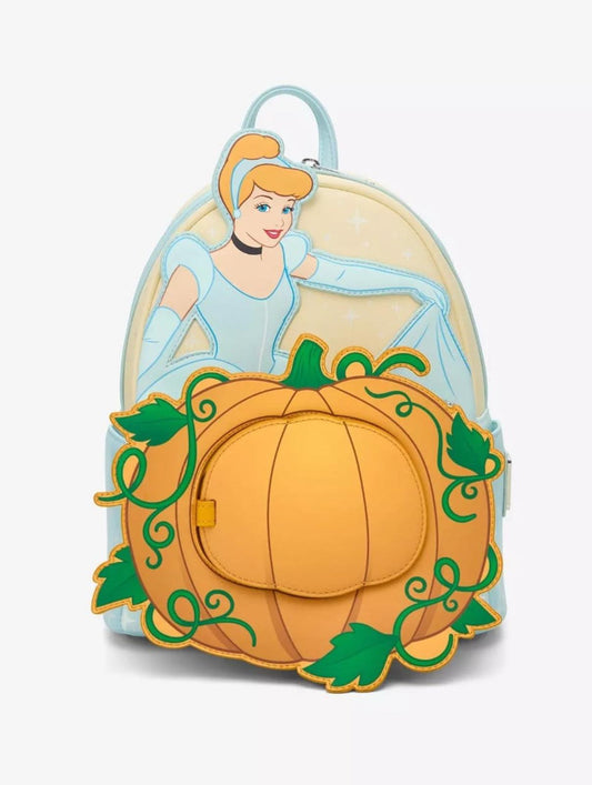 Loungefly Disney Cinderella Ballgown Pumpkin Mini Backpack
