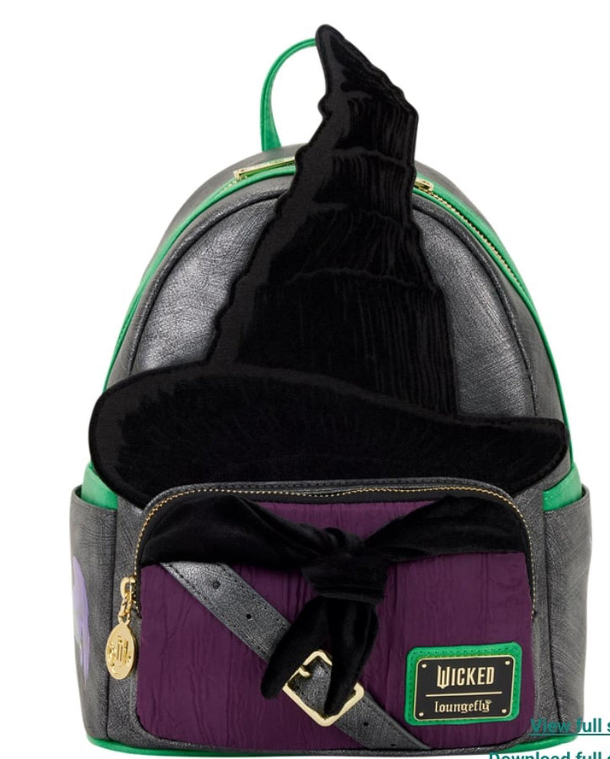 Loungefly Wicked: For Good Exclusive Elphaba Cosplay Mini Backpack
