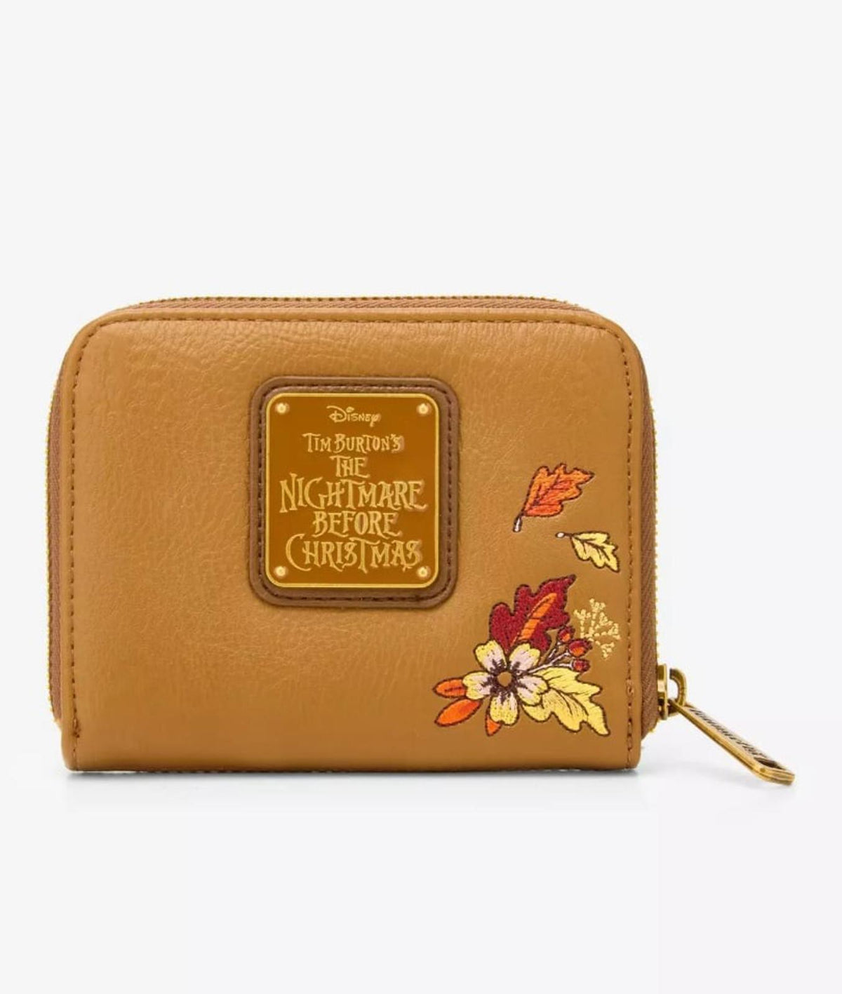 Loungefly NBC Zero Floral Brown/Orange Indexer Wallet NWT