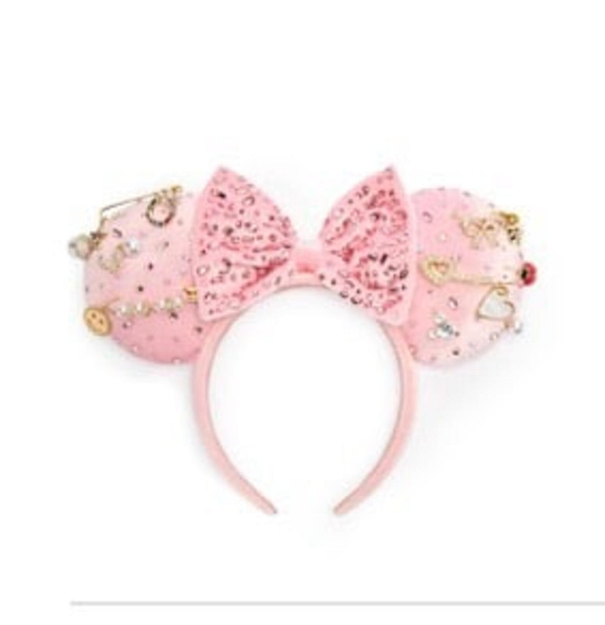 Minnie Mouse Custom Charm Ear Headband by BaubleBar