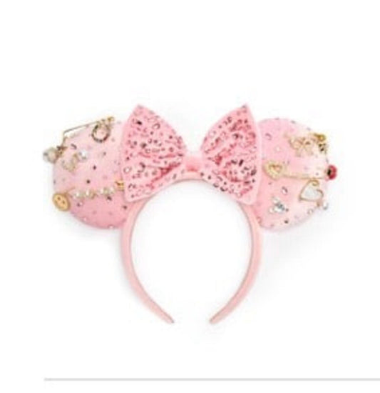 Minnie Mouse Custom Charm Ear Headband by BaubleBar
