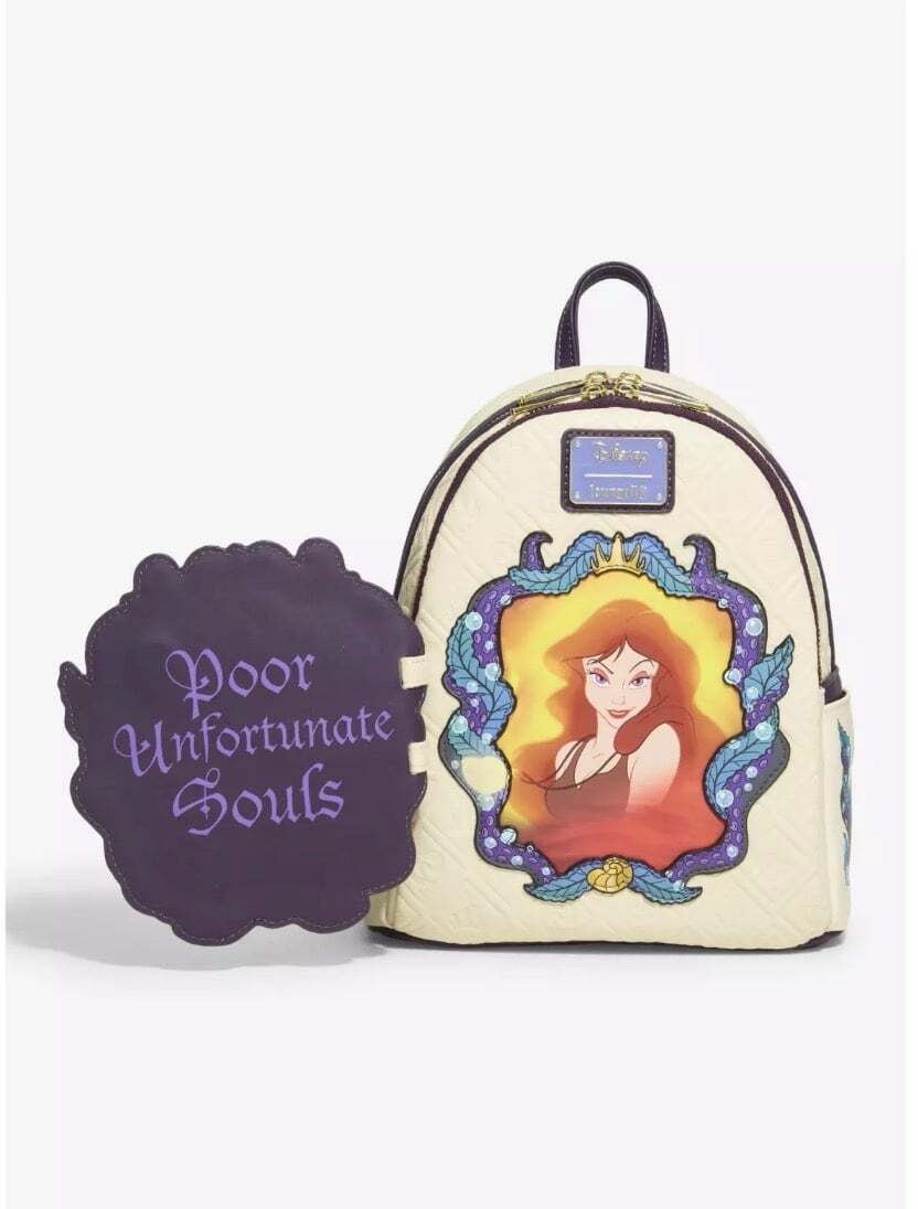 Loungefly Disney The Little Mermaid Ursula Magical Projection Door Mini Backpack