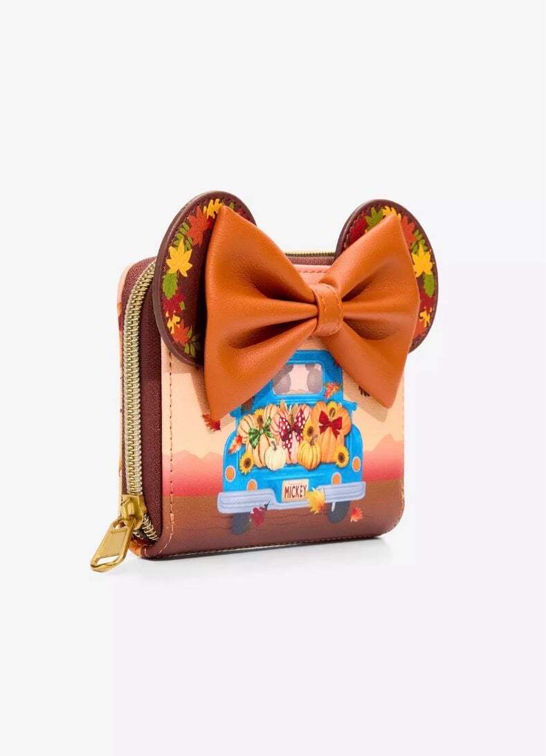 Loungefly Disney Fall Harvest Mini Wallet