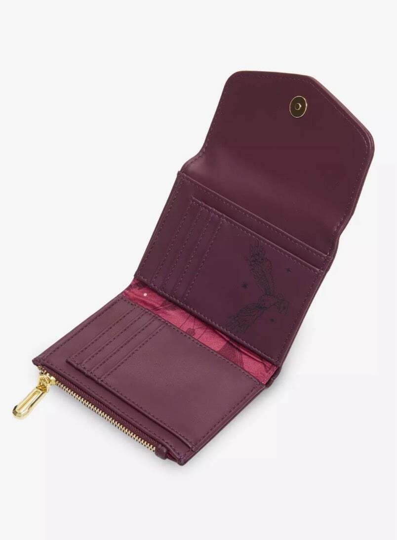 Harry Potter Flocked Icons Beaded Wallet