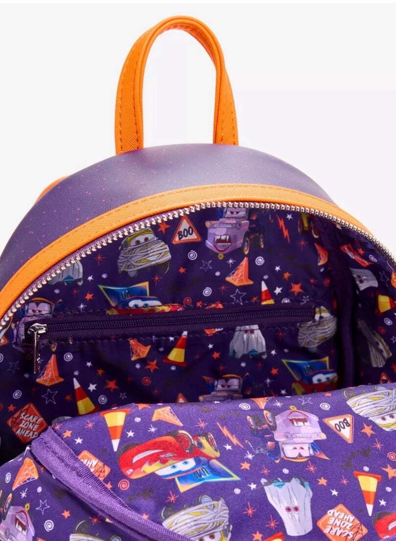 Loungefly Disney Pixar Cars Halloween Costumes Glow-in-the-Dark Mini Backpack