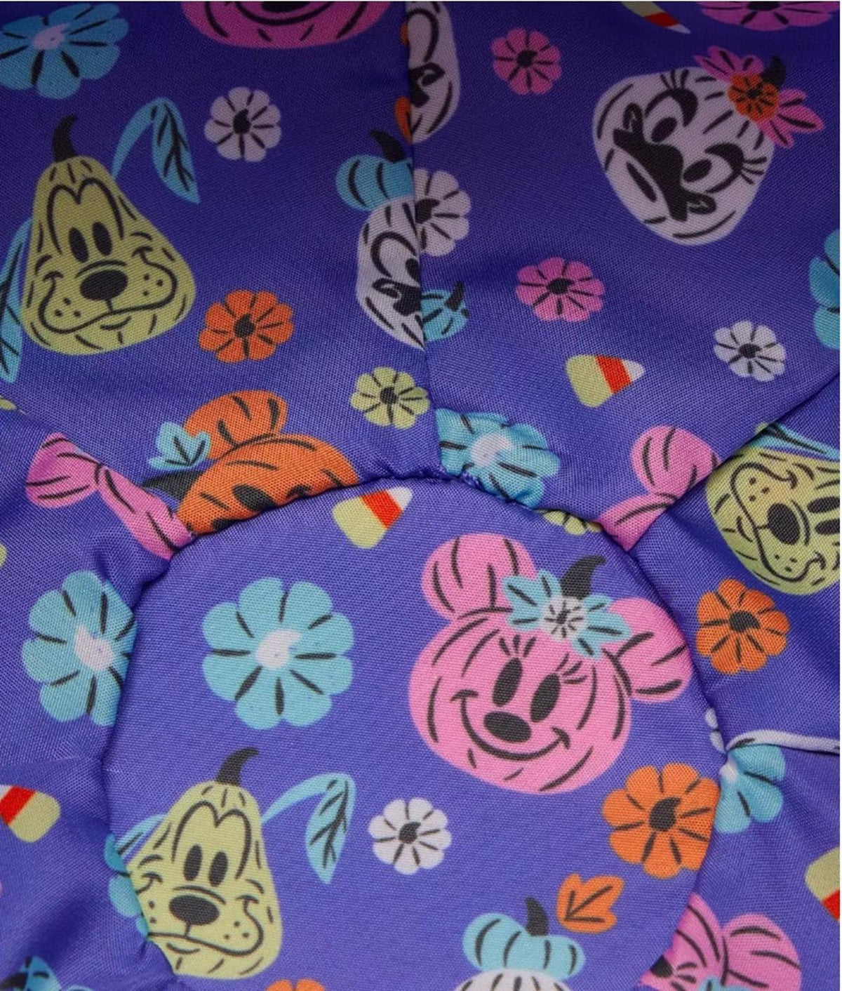 Loungefly Disney Mickey Floral Pumpkin Figural Crossbody Bag