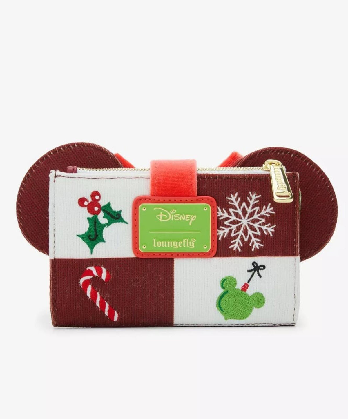 Loungefly Disney Minnie Mouse Sweater Holiday Wallet