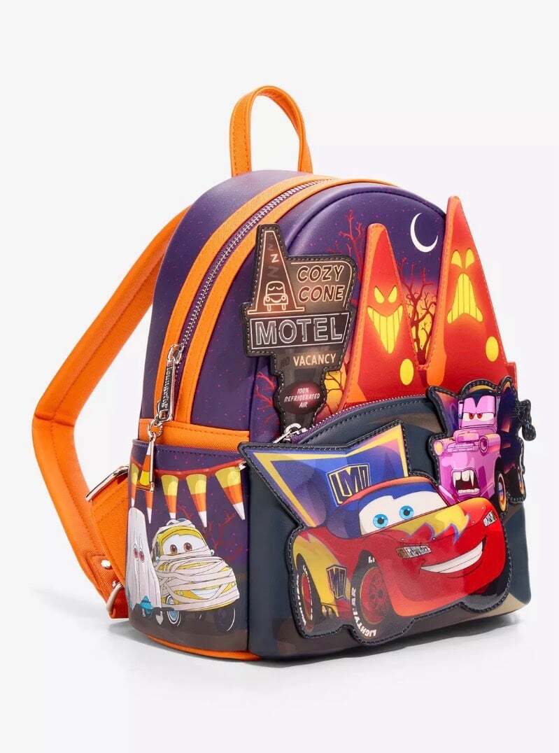 Loungefly Disney Pixar Cars Halloween Costumes Glow-in-the-Dark Mini Backpack