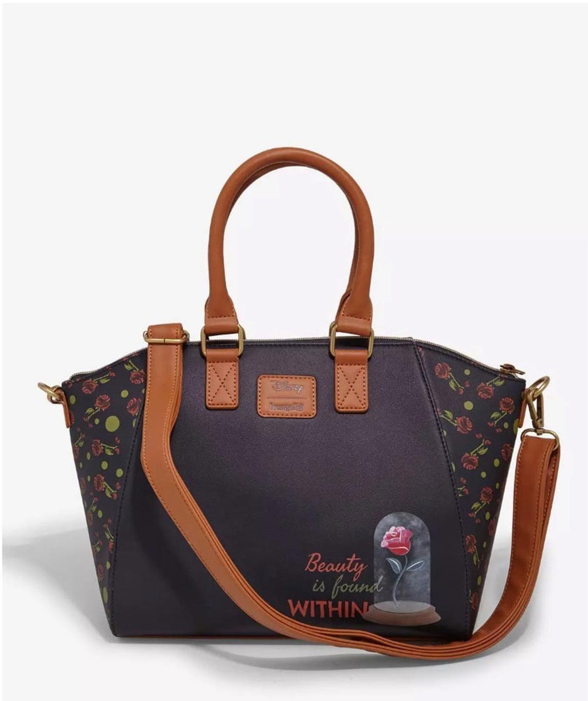 Loungefly Disney Beauty And The Beast Castle Satchel Bag