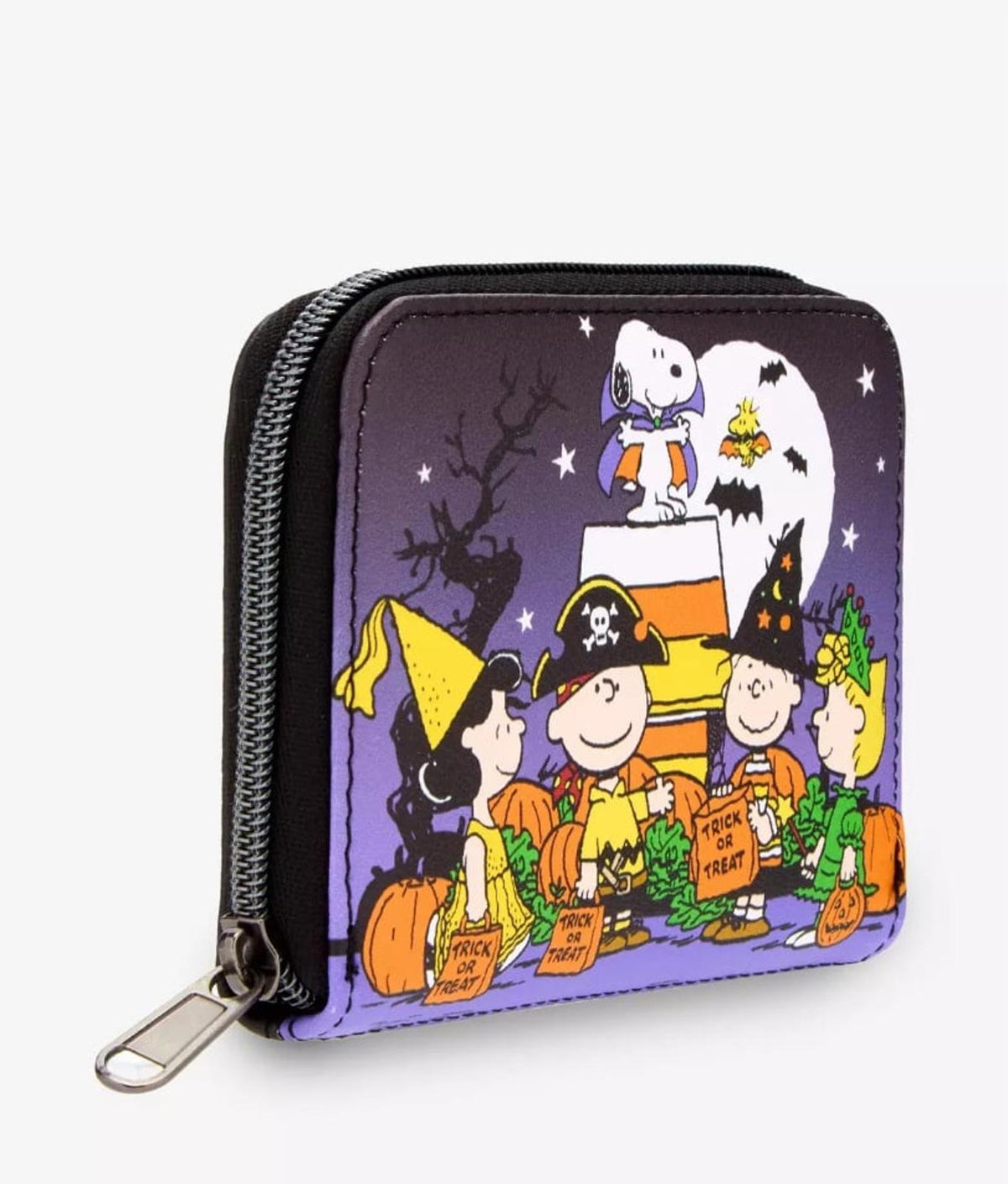 Loungefly Peanuts Halloween Trick-Or-Treat Mini Zipper Wallet
