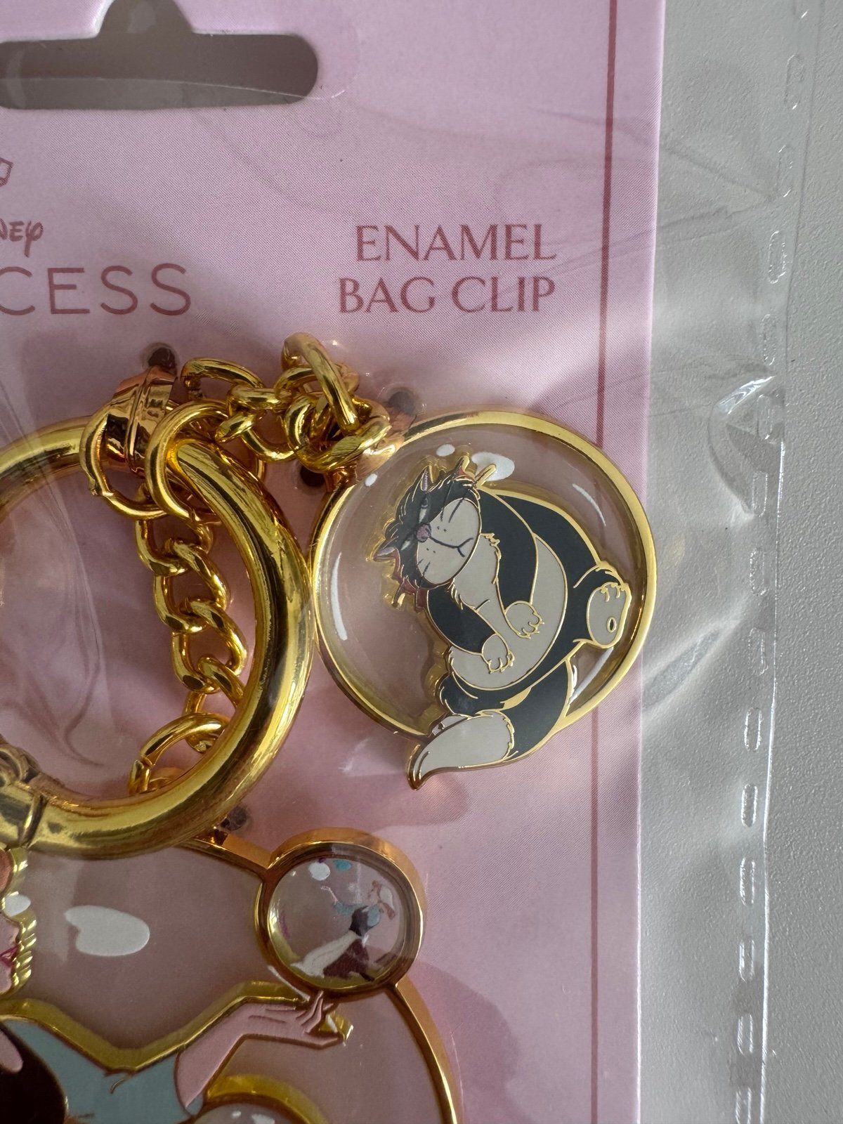 Disney Cinderella Bubble Multi-Charm Keychain