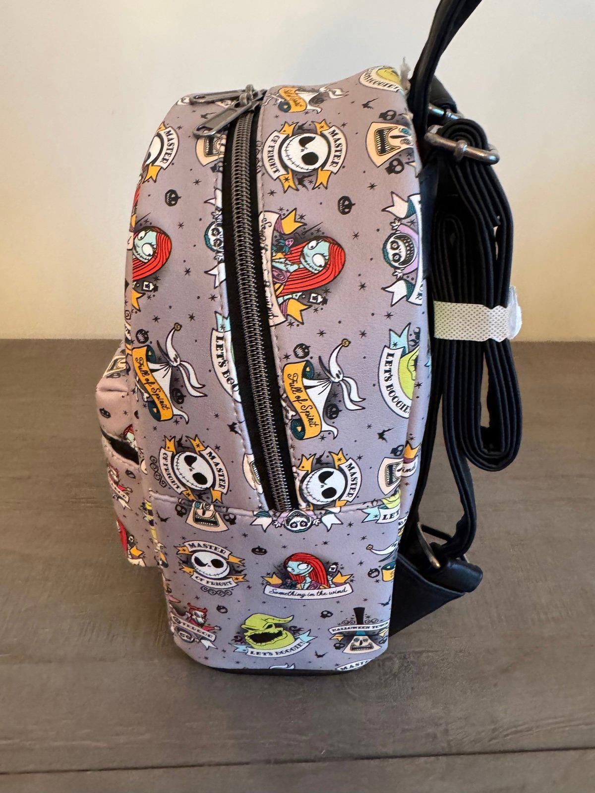 Loungefly The Nightmare Before Christmas Tattoo Art Mini Backpack