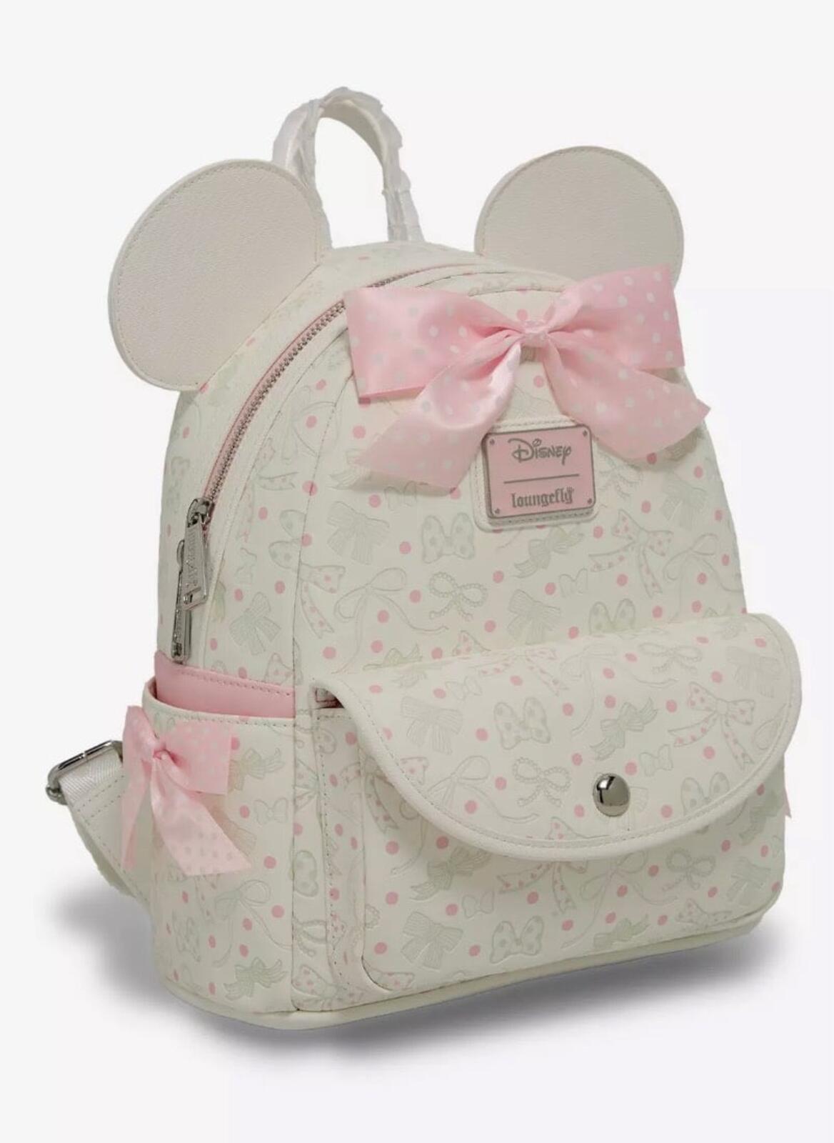Loungefly Disney Minnie Mouse Bows & Ribbons Mini Backpack