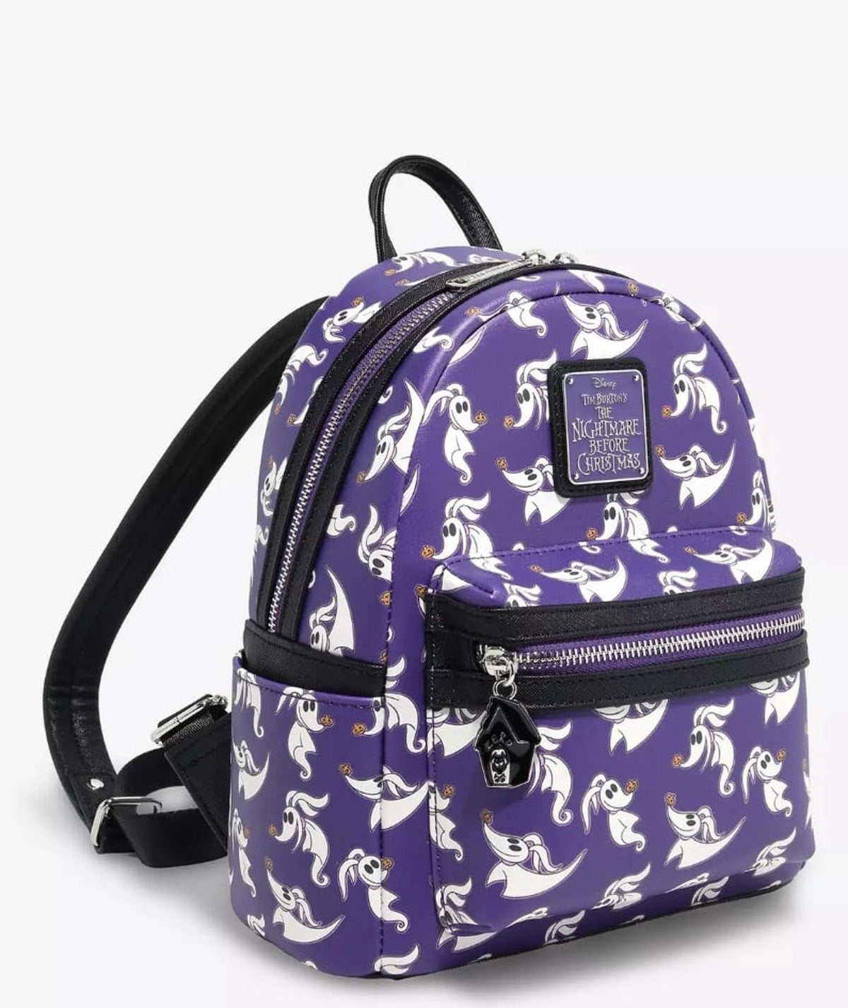 Loungefly Disney The NBC Zero Allover Print GlTD Mini Backpack