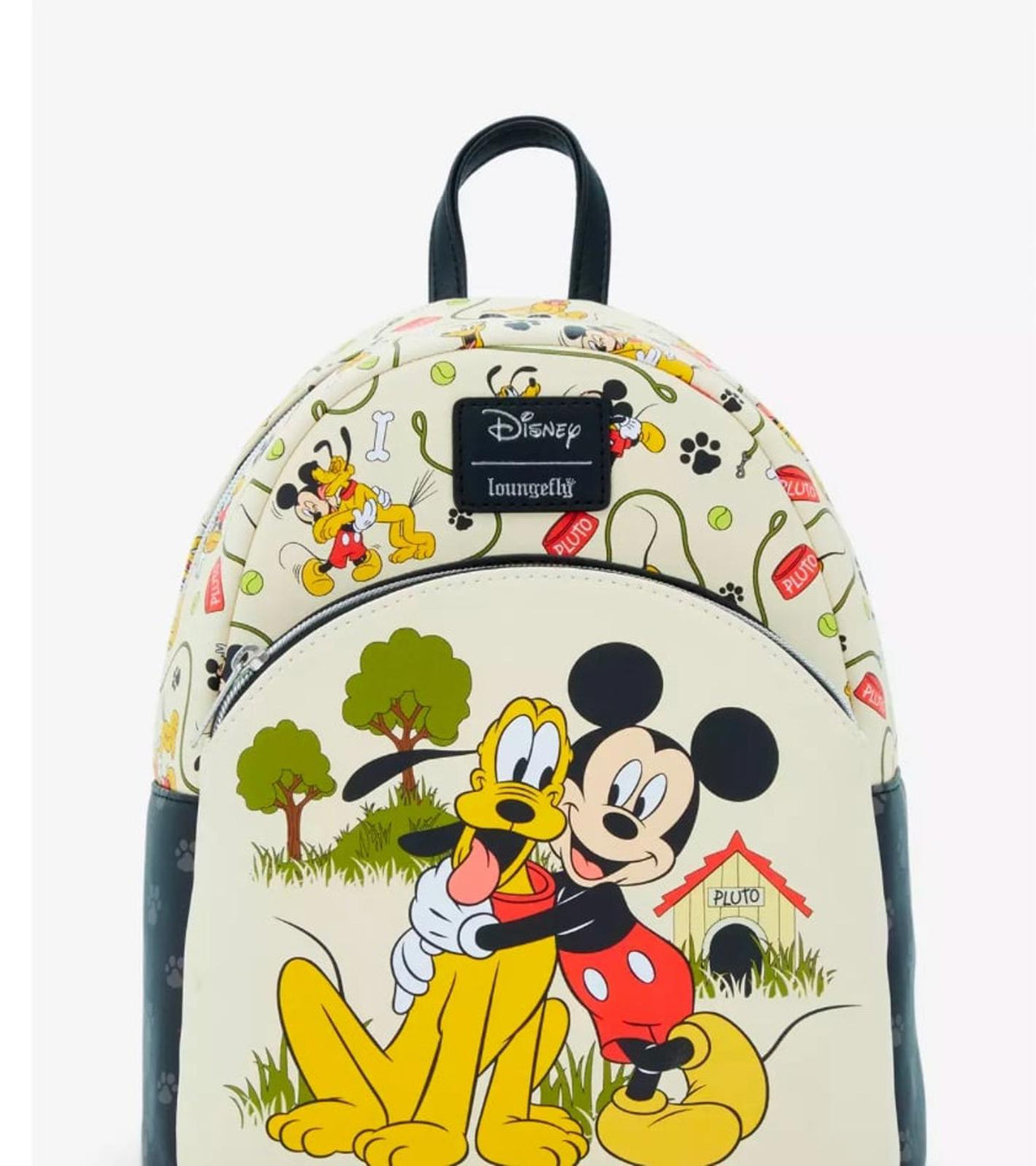 Loungefly Disney Mickey Mouse & Pluto Mini Backpack