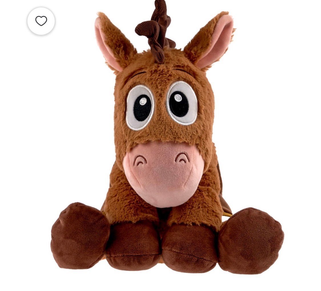 Disney and Pixar Toy Story 5 Bullseye Weighted Plush, Soft Stuffed Animal Toy
