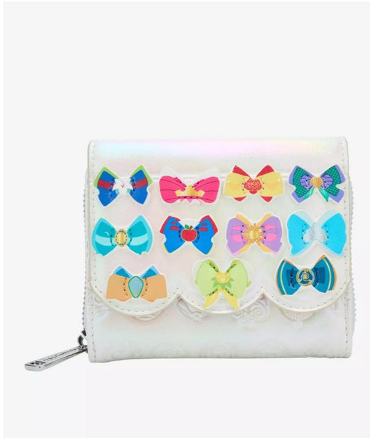 Loungefly Disney Princess Bows Iridescent Wallet