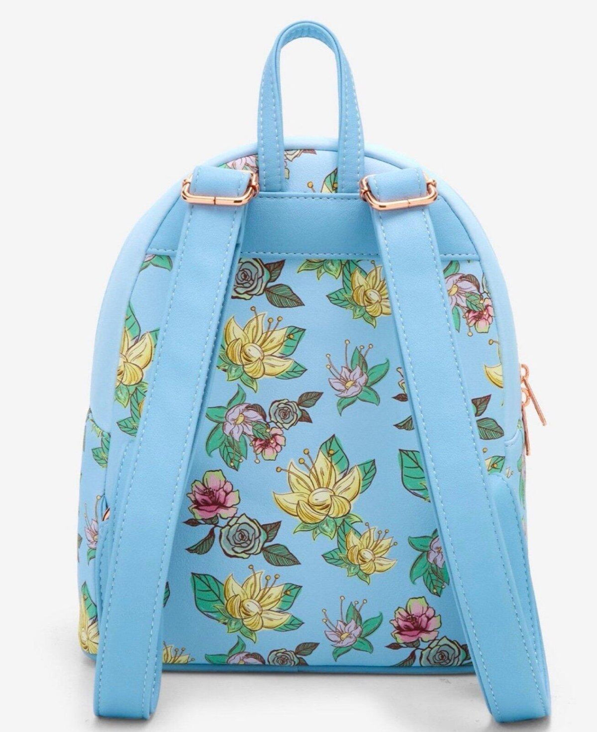 Loungefly Disney The Princess And The Frog Blue Floral Mini Backpack
