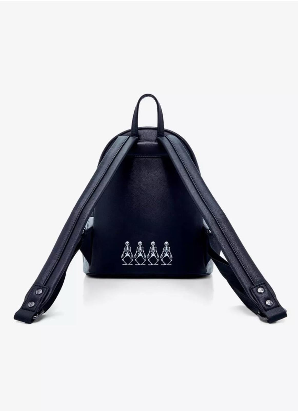 The Skeleton Dance Glow-in-the Dark Loungefly Mini Backpack