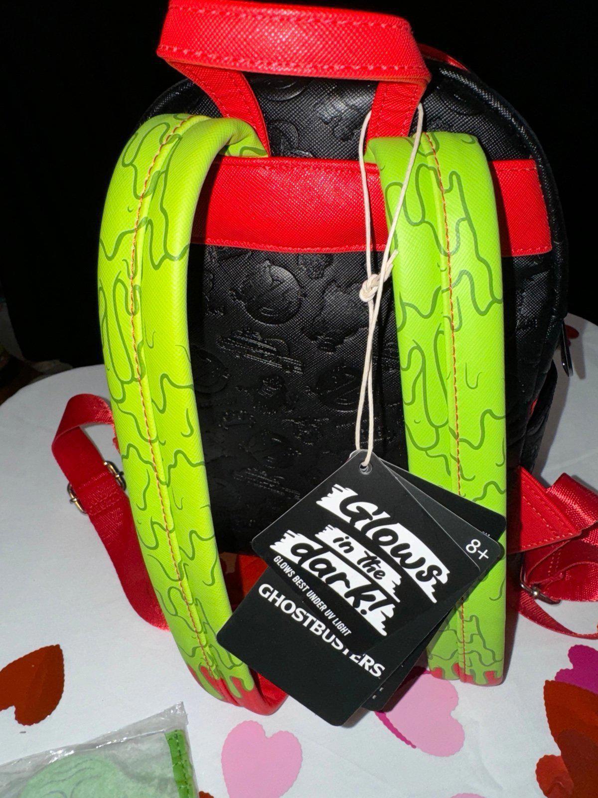 Loungefly Ghostbusters Logo GITD Mini Backpack