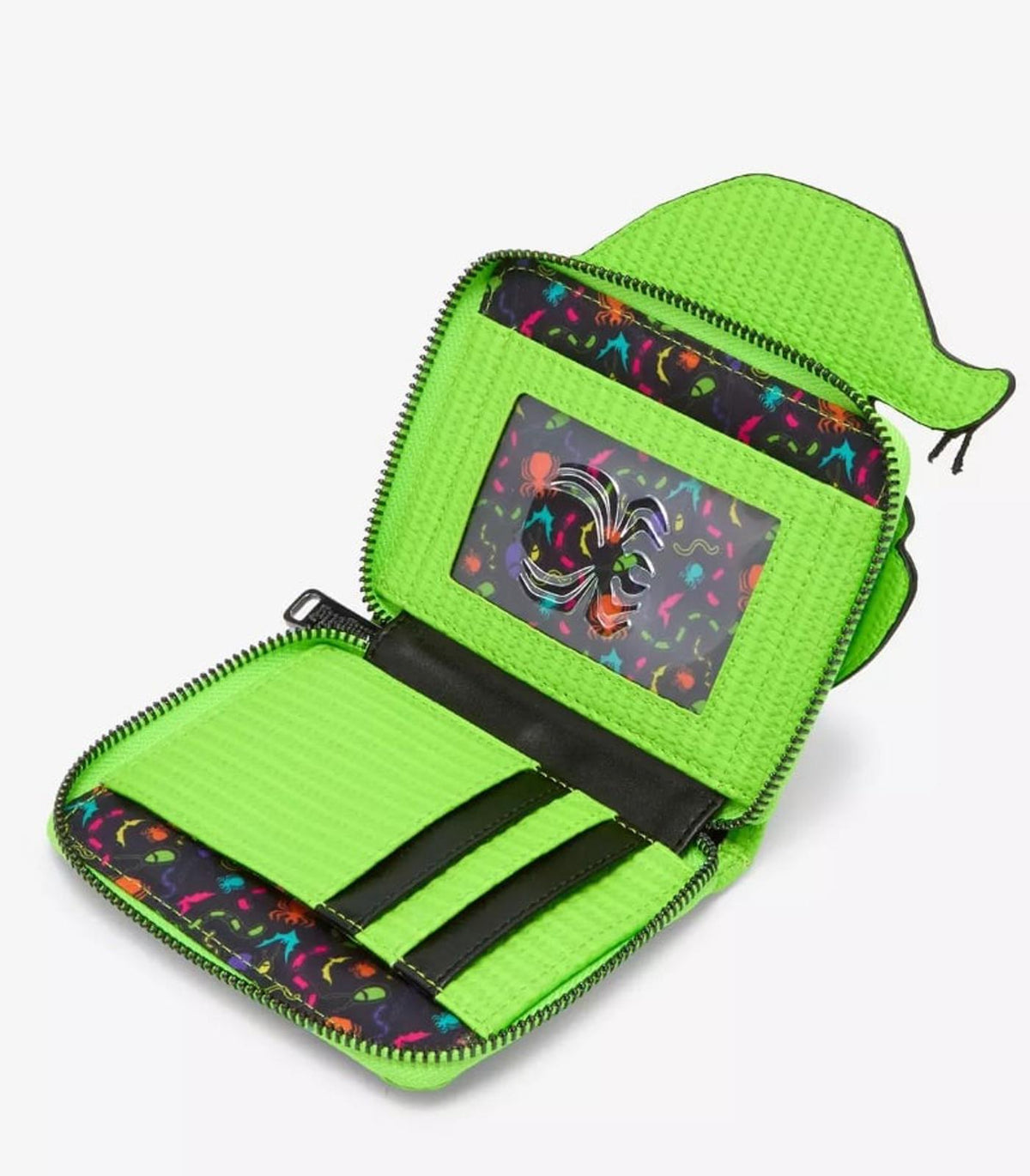 Loungefly Disney NBC Oogie Boogie GITD Zip Wallet