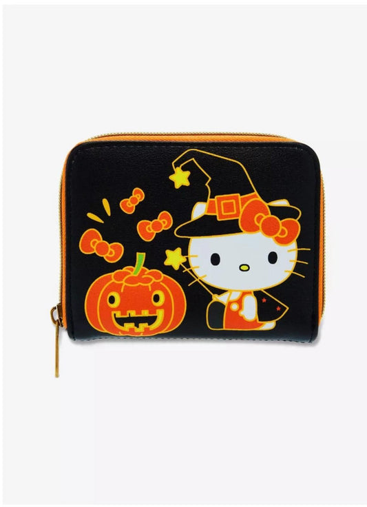 Loungefly Hello Kitty Halloween Mini Zipper Wallet