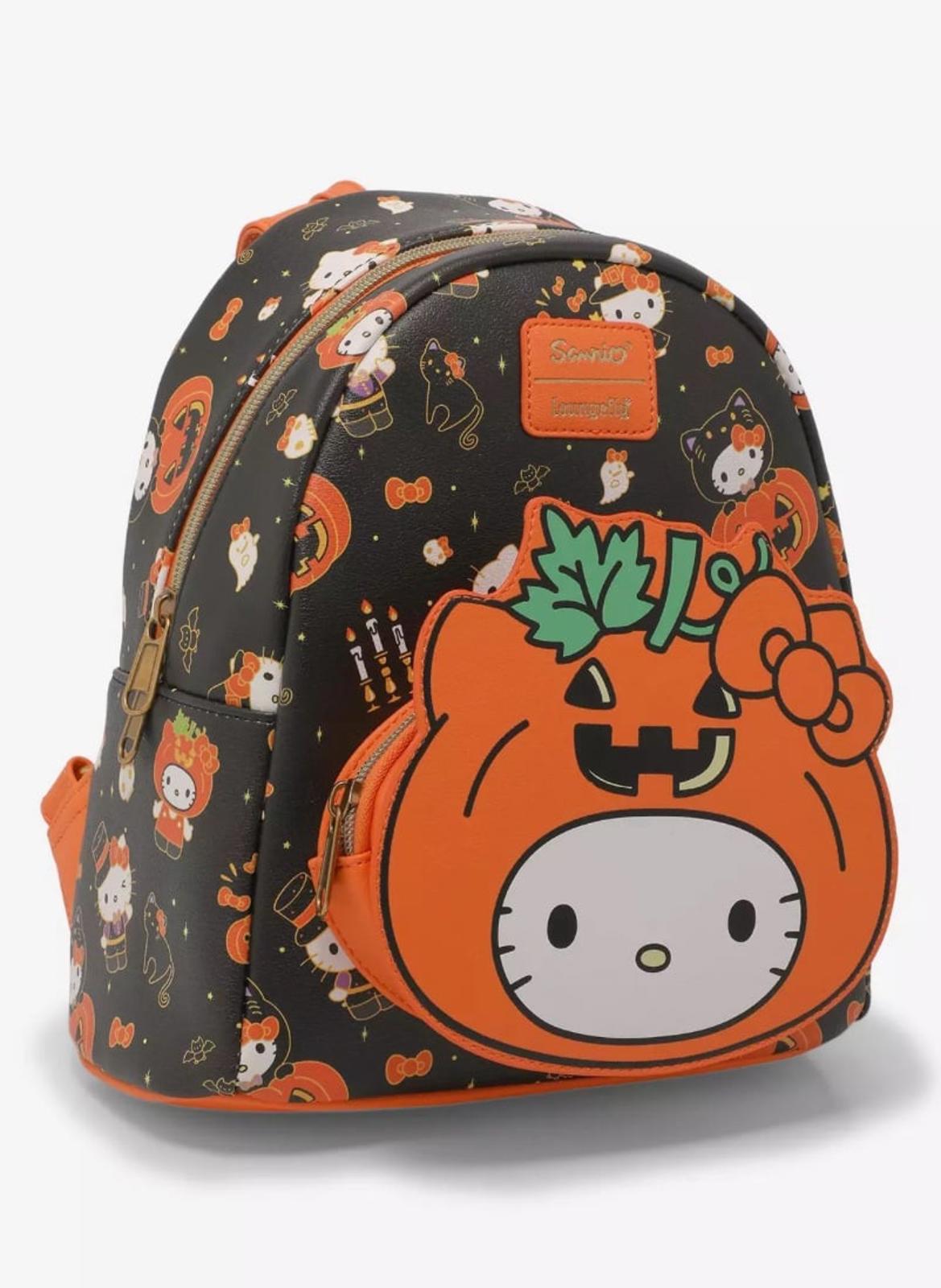 Loungefly Hello Kitty Pumpkin Mini Backpack