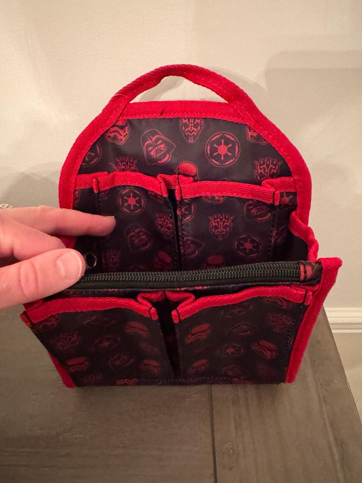 Star Wars Dark Side Icons Allover Print Mini Backpack Organizer