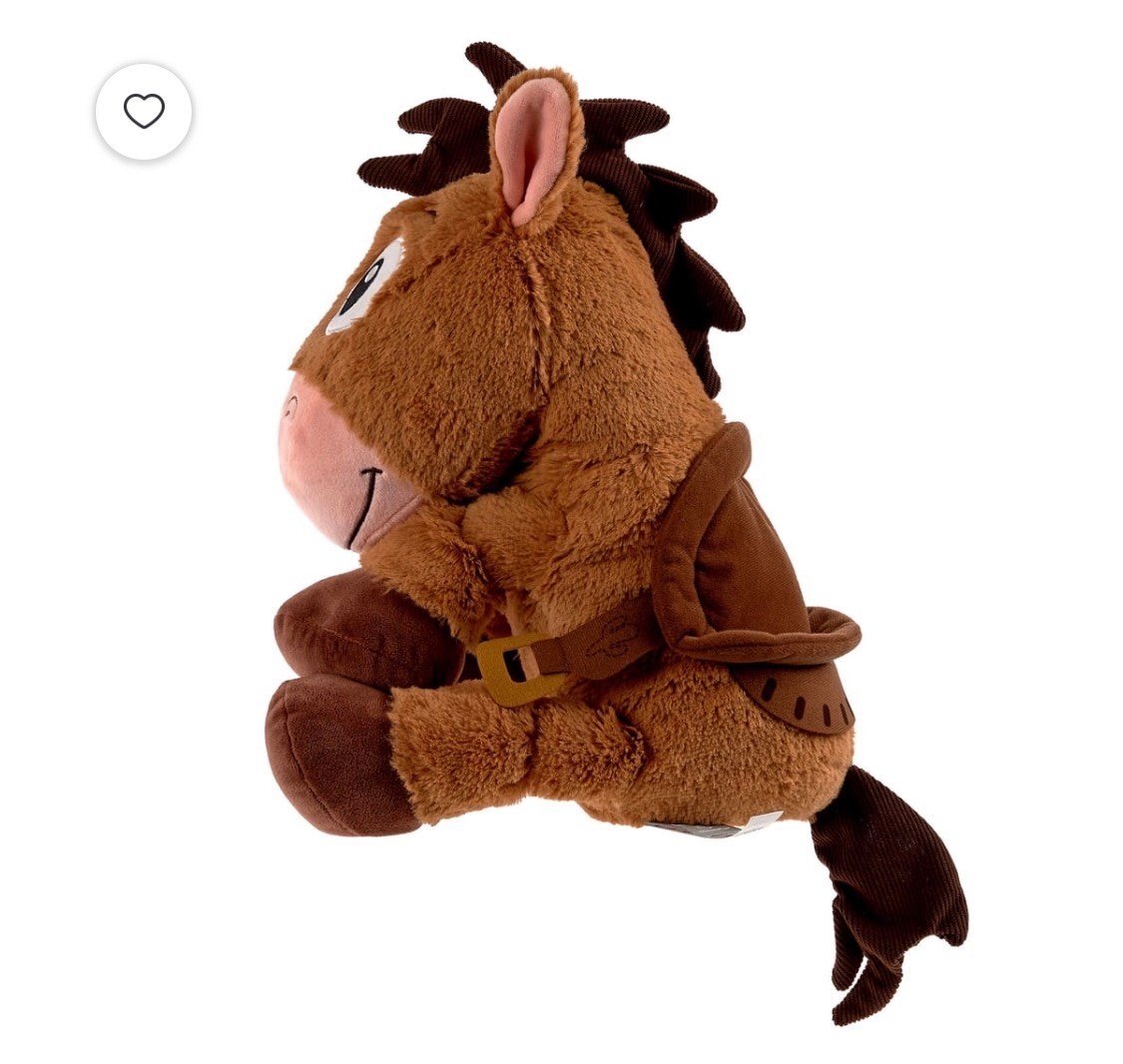 Disney and Pixar Toy Story 5 Bullseye Weighted Plush, Soft Stuffed Animal Toy