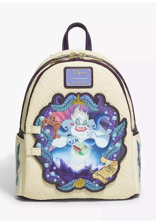 Loungefly Disney The Little Mermaid Ursula Magical Projection Door Mini Backpack