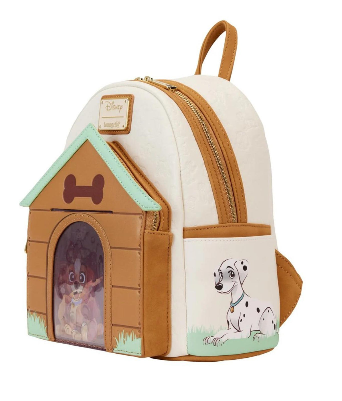 Loungefly Disney Heart Disney Dogs Triple Lenticular Mini Backpack