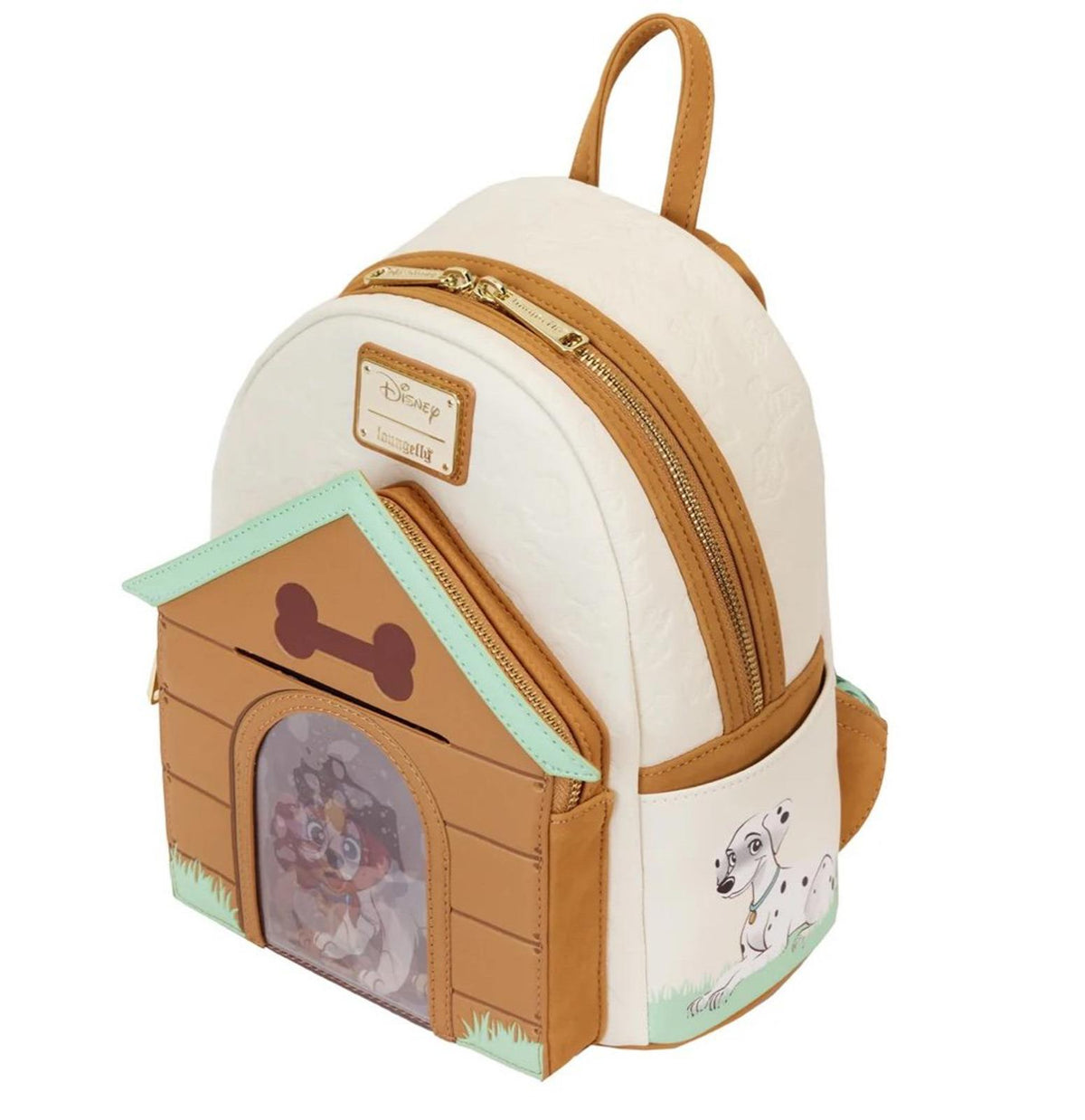 Loungefly Disney Heart Disney Dogs Triple Lenticular Mini Backpack