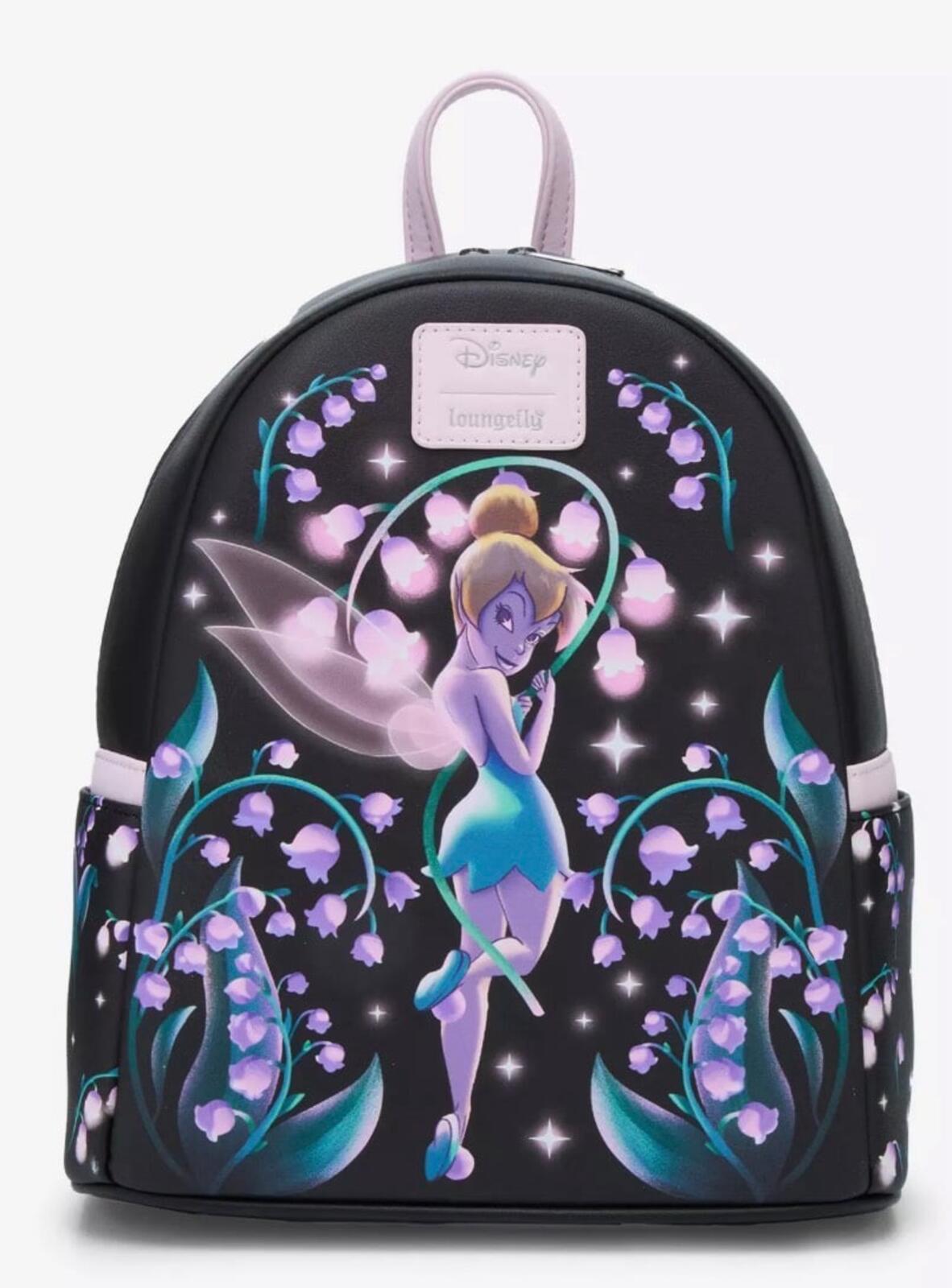 Loungefly Disney Peter Pan Tinker Bell Floral Mini Backpack
