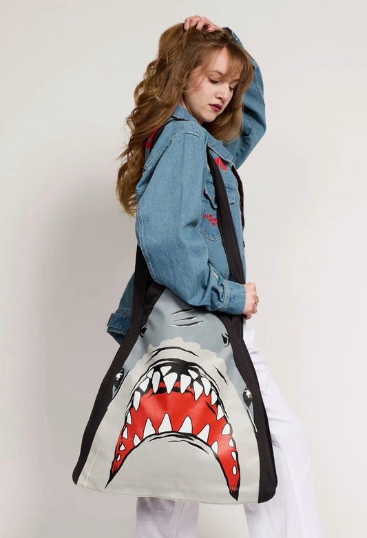 Cakeworthy JAWS OVERSIZED TOTE BAG
