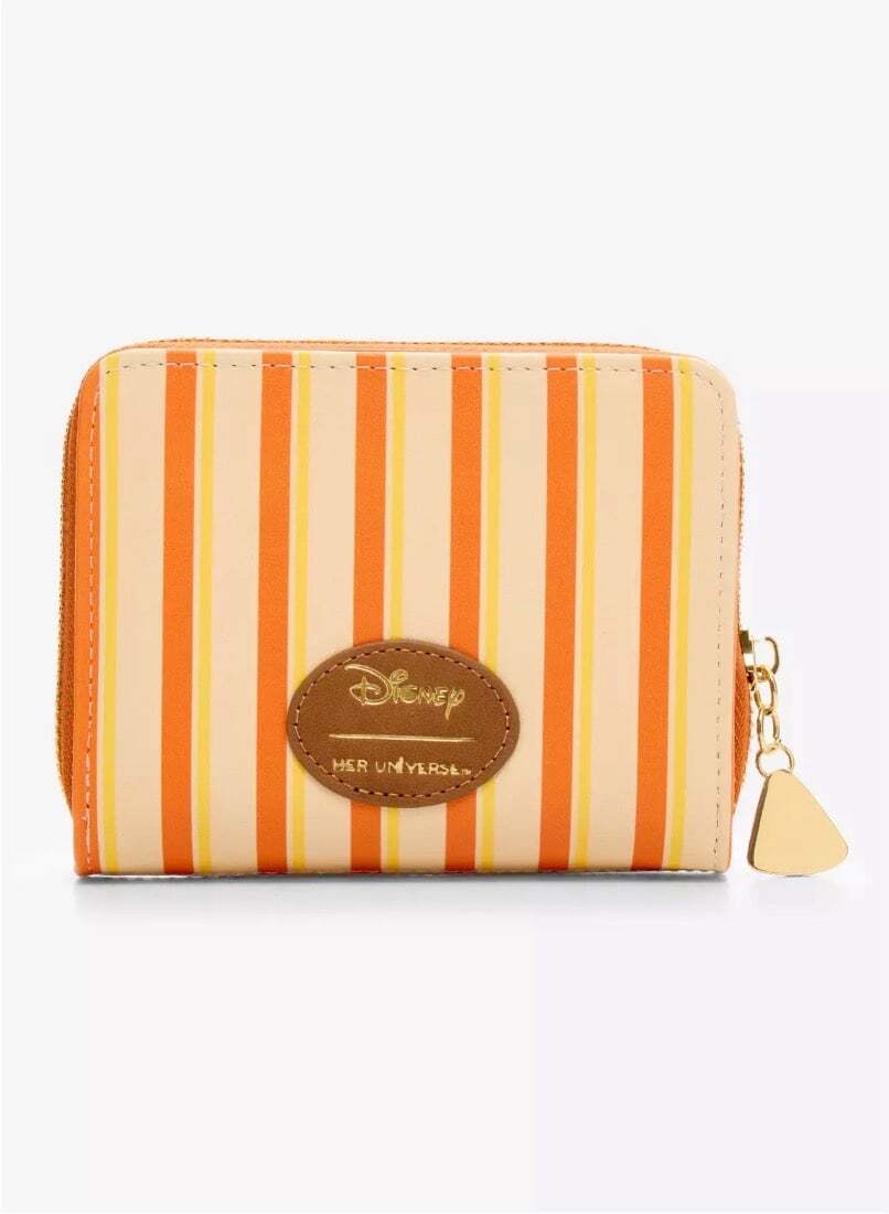 Disney Winnie the Pooh Lion Pooh Bear Pumpkin Zip Wallet