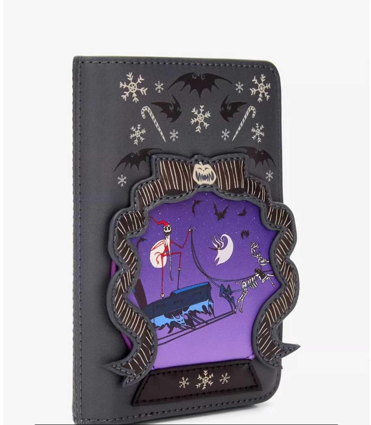 Loungefly Disney The Nightmare Before Christmas Sleigh Ride GITD Wallet