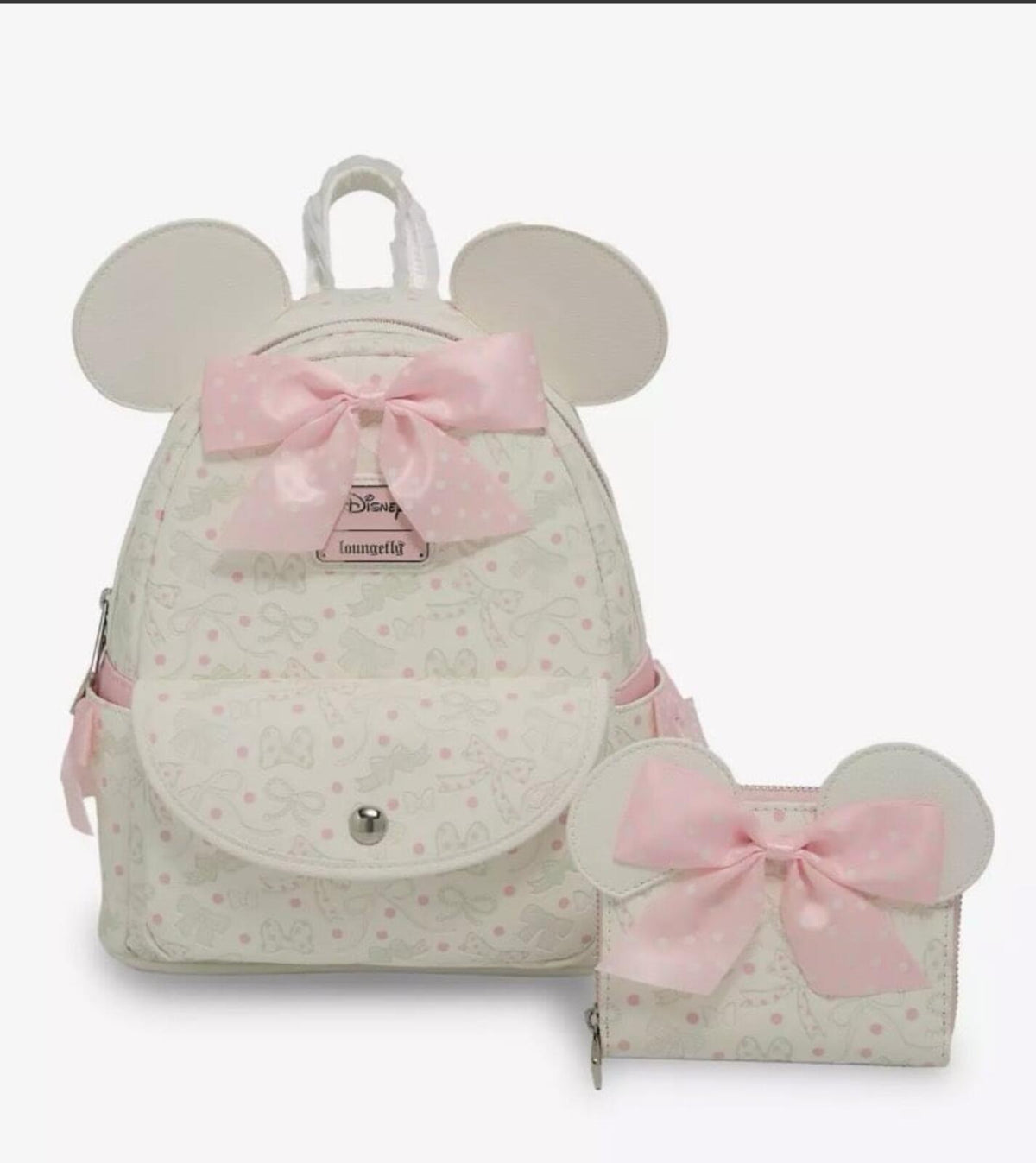 Loungefly Disney Minnie Mouse Bows & Ribbons Mini Backpack