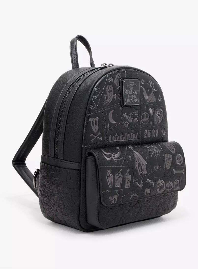Disney The Nightmare Before Christmas Debossed Tonal Icons Mini Backpack