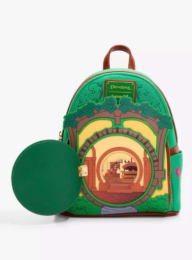 Loungefly The Lord of the Rings Hobbit Door Mini Backpack