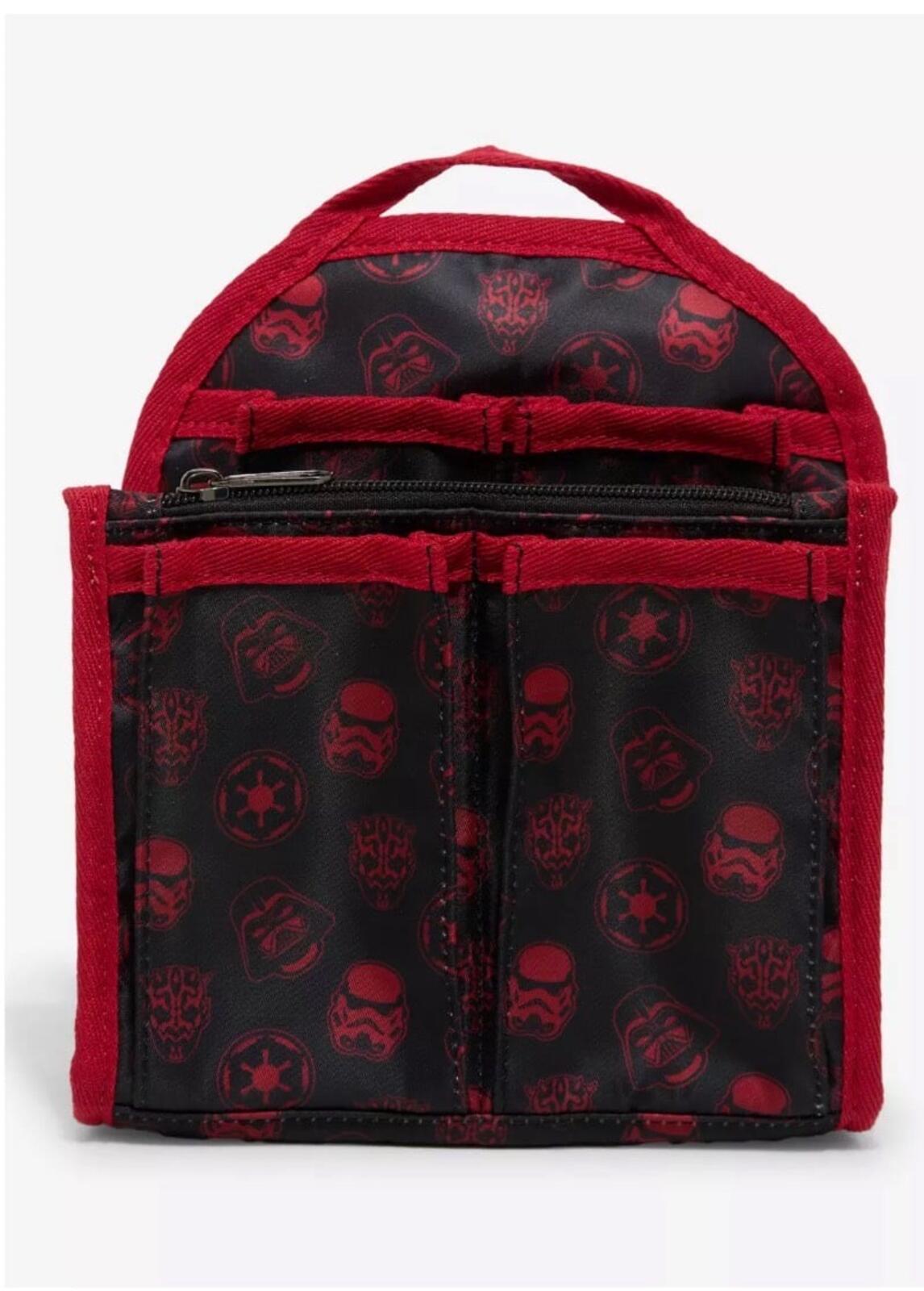 Star Wars Dark Side Icons Allover Print Mini Backpack Organizer